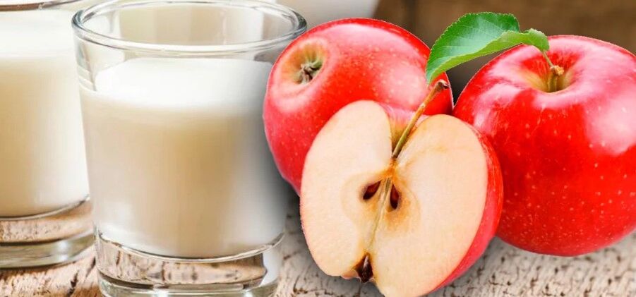 Dieta de mazá kefir