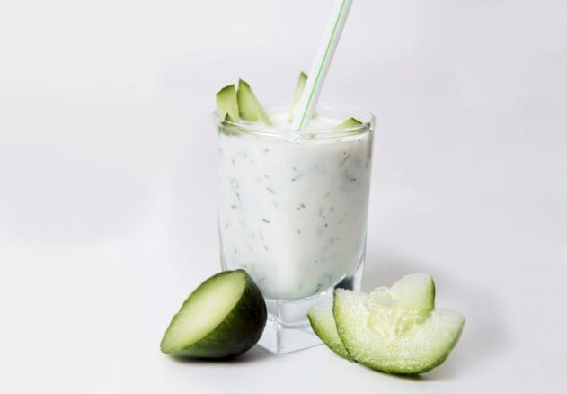 Dieta de pepino-kéfir